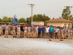 ADÜ’de yangın söndürme tatbikatı yapıldı