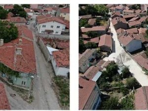 İnönü’nün sokakları yenilenmeye devam ediyor