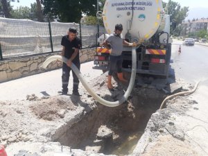 Safranbolu’da Su ve Kanalizasyon Müdürlüğü çalışmalarına devam ediyor