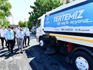 Başkan Çınar, temizlik çalışmalarını inceledi