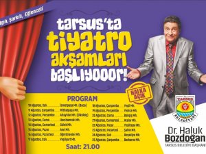 Tarsus’ta tiyatro akşamları başlıyor