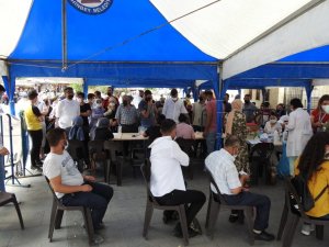 Gaziantep’te korona virüs aşısına ilgi yoğun