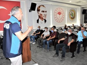Orman Bölge Müdürlüğü personeline afet farkındalık eğitimi