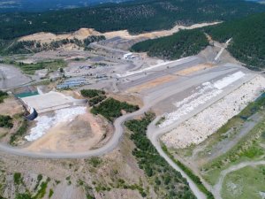 Kastamonu Araç Barajı’nda çalışmalar aralıksız devam ediyor