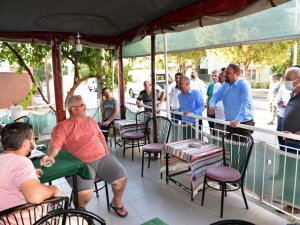 Başkan Gümrükçü, şafak mesailerine devam ediyor