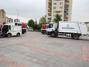 Talas’ta temizlik filosuna takviye