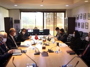 Bakan Akar, Pakistan Savunma Üretim Bakanı Jalal ile görüştü