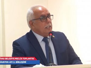 Sivas Belediyesi Meclisinde istifa