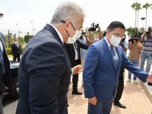 Fas Dışişleri Bakanı Bourita, İsrailli mevkidaşı Lapid ile bir araya geldi