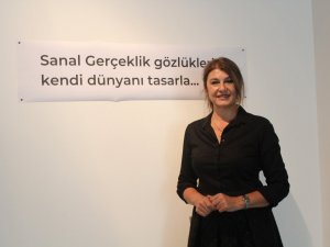 Sanal gözlüklerle sanatseverler kendi dünyalarını tasarlayabiliyor