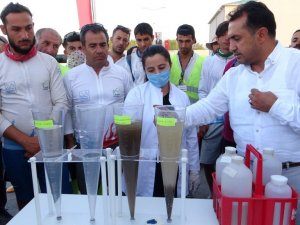 Van Gölü İleri Biyolojik Arıtma Tesisi ilk temiz su numunesini verdi