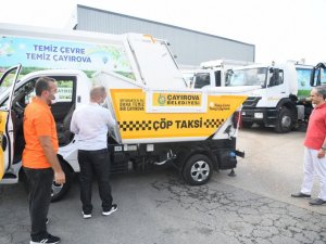 Çayırova’da çöp taksi hizmete başladı