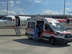 Ambulans uçak, down sendromlu Seyfullah için havalandı
