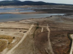 Seben Gölü’nden çekilen su 30 kilometre uzaklıktaki ilçenin tarımını değiştirecek