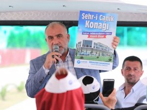 Başkan Sandıkçı yatırımları anlattı