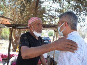 Marmaris Belediyesi, yangın mağdurlarının yanında olmaya devam ediyor