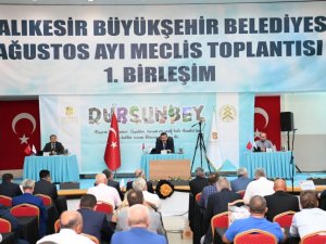 Balıkesir Büyükşehir Belediye Meclisi Dursunbey’de toplandı