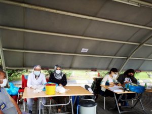 Fabrika Çalışanları İş Yerlerinde Aşılanıyor