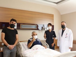 Covid teşhisi konulan hasta yeniden sağlığına kavuştu