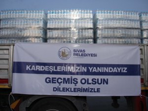 Belediyeden afetzedelere yardım