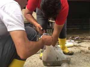 Arama kurtarma ekiplerinden ‘balık’ hassasiyeti