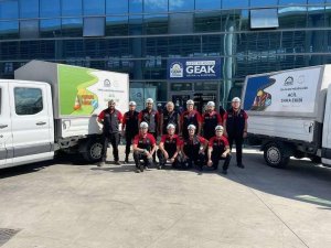 GEAK ekipleri sel bölgesinde