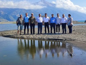 Milletvekili Hüseyin Yayman Mileyha sulak alanda incelemede bulundu