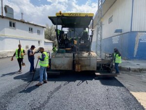 Ağrı Sanayi Sitesi Asfaltlanıyor