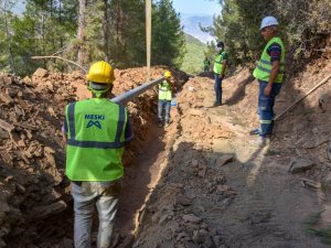 Anamur’da içmesuyu çalışmaları sürüyor