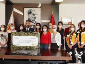 Ambulans Servisi Başhekimliği’nden bin 112 fidan bağışı