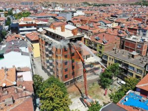 Aksaray’da kentsel dönüşümde ilk yıkım başladı