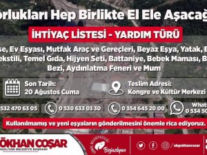 Boğazlıyan Belediyesi’nden kampanya