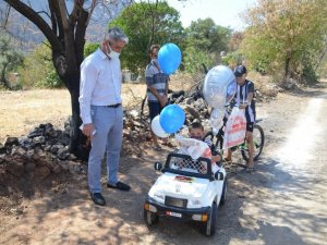 Başkan Oktay’dan küçük Çınar’a sürpriz