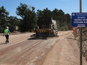Muğla’da asfaltta yeni uygulama