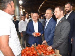 Gürkan’dan hal esnafına ziyaret