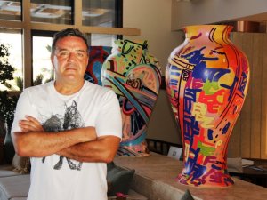 Bu otelde turizm sanatla buluşuyor