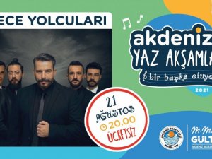 Akdeniz’de yaz akşamları etkinlikleri başlıyor