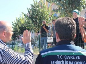 İçişleri Bakanı Soylu, afet bölgesi Türkeli’de