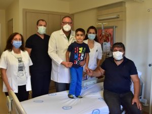 Yarım kalple dünyaya gelen çocuk ESOGÜ Hastanesi’nde sağlığına kavuştu