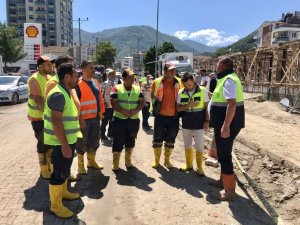 Başkan Vidinlioğlu, Bozkurt’taki çalışmaları yakından takip ediyor