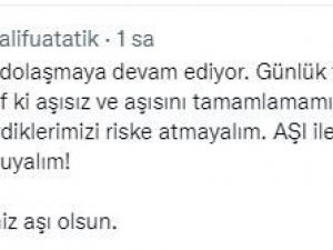 Vali Atik’ten sosyal çağrı; “Aşı gücünüze güç katar"