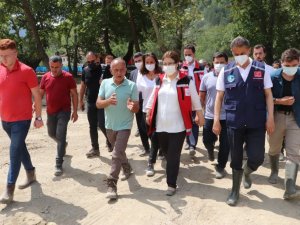 Bakan Yanık: "Sinop’a 13 milyon nakdi yardım gönderdik"