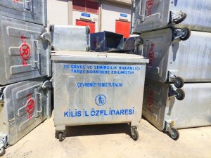 Köylere 447 adet çöp konteyneri hibe alındı