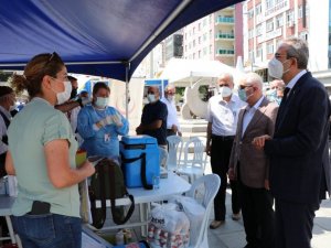 Sultanbeyli’de aşı seferberliği bütün hızıyla devam ediyor