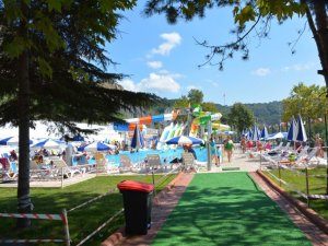 Açılışı yapılan Aquapark büyük ilgi gördü