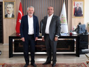 Kardeş belediyeden ağaçlandırmaya destek