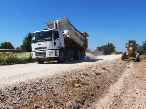 Akçakale’de yeni yol çalışması