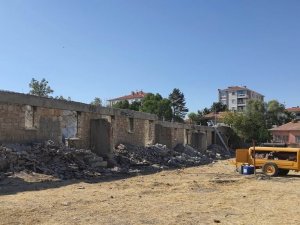 Ereğli’de Taş Evler restorasyon çalışmaları sürüyor