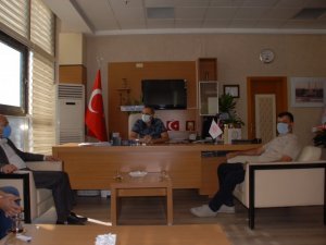 MHP’den Başhekim Yavuzer’e hayırlı olsun ziyareti