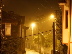 Sel felaketinin yaşandığı Kastamonu’da sağanak yağış etkili oluyor